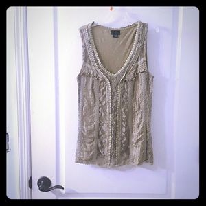 Deletta Lace Tank Top